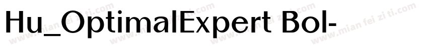 Hu_OptimalExpert Bol字体转换